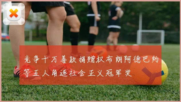 竞争十万善款捐赠权布朗阿德巴约等五人角逐社会正义冠军奖